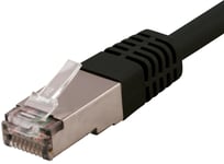 Cat 6a U/FTP LSZH Netværkskabel - Sort - 5 m