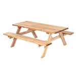 Bänkset Standard, 6-sits, Thermowood, natur