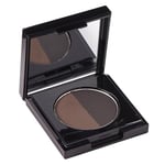 Arches and Halos Duo Luxury Brow Powder - Dark Brown For Women 0.088 oz Eyebrow