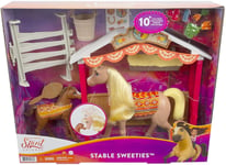 Dreamworks Spirit Untamed STABLE SWEETIES Horse Playset With Accessories
