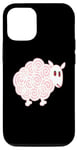 Coque pour iPhone 12/12 Pro Mouton rose – Dessin animé drôle de moutons