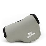 MegaGear MG836 Panasonic Lumix DC-LX100 II, DMC-LX100 Ultra Light Neoprene Camera Case - Gray