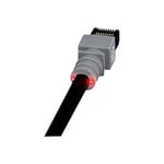 PATCHSEE Cordon RJ45 catégorie 6 U/FTP LSOH noir - 0,6 m