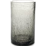 Lot de 4 verres Crackle Gris 0,4 l