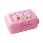 HABA- Lunch Box Vicki & Pirli - Boite préparation Sandwich école - Goûter Enfant - Boite Rose Fille - Lavable - 300391