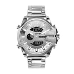 Diesel Men's Analogue-Digital Quartz Watch with Stainless Steel Strap DZ4648