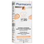 Pharmaceris F - Intensivt Dækkende Foundation SPF 20 Sand 02 (30 ml)