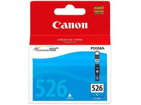 Canon CLI-526C - 9 ml - cyan - original - blekkbeholder - for PIXMA iP4950  iX6550  MG5250  MG5350  MG6150  MG6250  MG8150  MG8250  MX715  MX885 