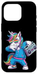 iPhone 16 Pro Unicorn in the 80s with Cassette Recorder Case