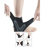 1pcs Ankle Support Brace Protection Foot Bandage Sprain Preventi Left Xl
