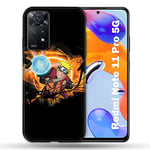 Cokitec Xiaomi Redmi Note 11 Pro / 11 Pro 5G Case Manga Naruto Black