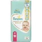 Pampers Premium Care Size 4 engangsbleer 9-14 kg 52 stk.