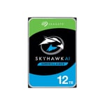 Seagate SkyHawk AI ST12000VE001 - hårddisk - 12 TB - SATA 6Gb/s