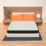 miasuite i sogni italiani Matelas 160x190 Épaisseur 22 cm, Waterfoam - Indéformable, Dispositif médical. Summit