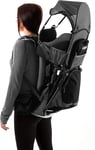Toddler Carrier Backpack: Comfortable w/ Nappy Change Pad Insulated Pocket Hood