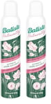 BATISTE Naturally - Shampooing Sec, Fibre de Bambou & Gardénia, Spray de 200 ml (Lot de 2)