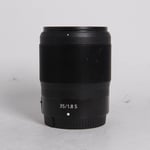 Nikon Used 35mm f/1.8 S Z mount lens