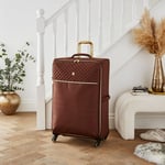 IT Luggage Divinity Quilted Large Soft Shell Suitcase