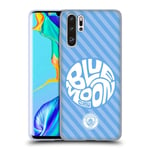 Head Case Designs Officially Licensed Manchester City Man City FC Blue Moon Stripes Patterns Soft Gel Case Compatible With Huawei P30 Pro