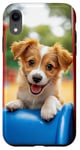 iPhone XR Playful Puppy Colorful Puppy love Dog owner gift Case