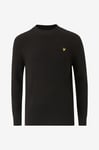 Lyle & Scott - Stickad tröja - Svart