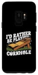 Coque pour Galaxy S9 Cornhole Player Corn Toss Bean Bag