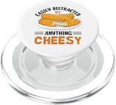 Mozzarella Cheese Delight For Cheese Stick Lover PopSockets PopGrip for MagSafe