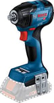 Bosch Professional 18V System boulonneuse sans-fil GDS 18V-210 C (couple de serrage : 210 Nm, couple de décollement 370 Nm, sans batteries ni chargeur, dans carton) Bleu