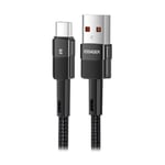 Essager Quick Charge 3.0 USB-C Kabel - 66W - 0.5m - Svart Svart