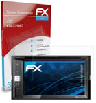 atFoliX 3x Film Protection d'écran pour JVC KW-V250BT Protecteur d'écran clair