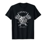 Bruce Lee Legacy Silver Dragon Face T-Shirt