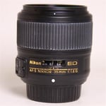 Nikon Used AF-S Nikkor 35mm f/1.8G ED Standard Prime Lens