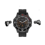 Smartbluetooth casque montre N16 bracelet noir sport santé waterproof