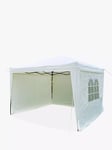 LG Outdoor Hamilton Pop Up 3 x 3m Gazebo, Side Walls & Carry Case