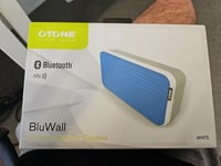 Otone Audio BluWall White Rechargeable Portable Bluetooth Speaker - White B1