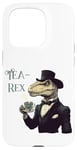 Coque pour iPhone 15 Pro Tea-Rex Meme Funny T Rex avec tasse