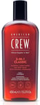 REVLON PROFESSIONAL American Crew 3-In-1 Shampoo, Conditioner & Body Wash with 