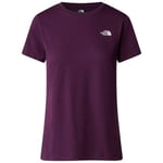 T-shirt The North Face  TEE SHIRT SIMPLE DOME VIOLET - BLACK CURRANT PURPLE - L