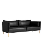 HAY - Silhouette 3 Seater - Chrome Base - Matching Piping - Cat.6 - Sense Cognac - Sofaer - GamFratesi