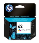 Original HP 62 Ink Cartridges Combo CMY C2P06AE for Envy 5640 7640 5740