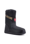 Love Moschino Femme Ja24032g0hisy000 Bottes Snow, Noir, 35 EU