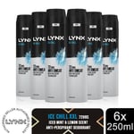 Lynx XXL Ice Chill 72H Sweat Protection Anti-Perspirant Deodorant 6x250ml