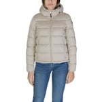 Napapijri Beige Polyamide Vestes & Femmes Manteau Authentique