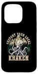 Coque pour iPhone 15 Pro Kraken Cryptozoologie Cryptozoologie Kraken