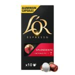 L'OR 60 Nespresso* Compatible Capsules Splendente 6 Packs of 10 Espresso Pods