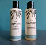 Cowshed Calming Bath & Shower Gel + Body Lotion 100ml £38 RRP 🎁 FREE 2 DAY POST