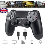 For Playstation 4 Gaming Joypad PS4 Black Controller Read Description Black 2024