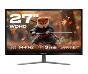 JAPANNEXT Écran PC Gaming 27 IPS WQHD 144Hz 3ms JN-IPS27144WQHD