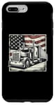 iPhone 7 Plus/8 Plus Semi-Trailer Trucker Big Rig American Flag Truck Driver Case