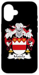 Coque pour iPhone 16 Armoiries Matela - Blason de la famille